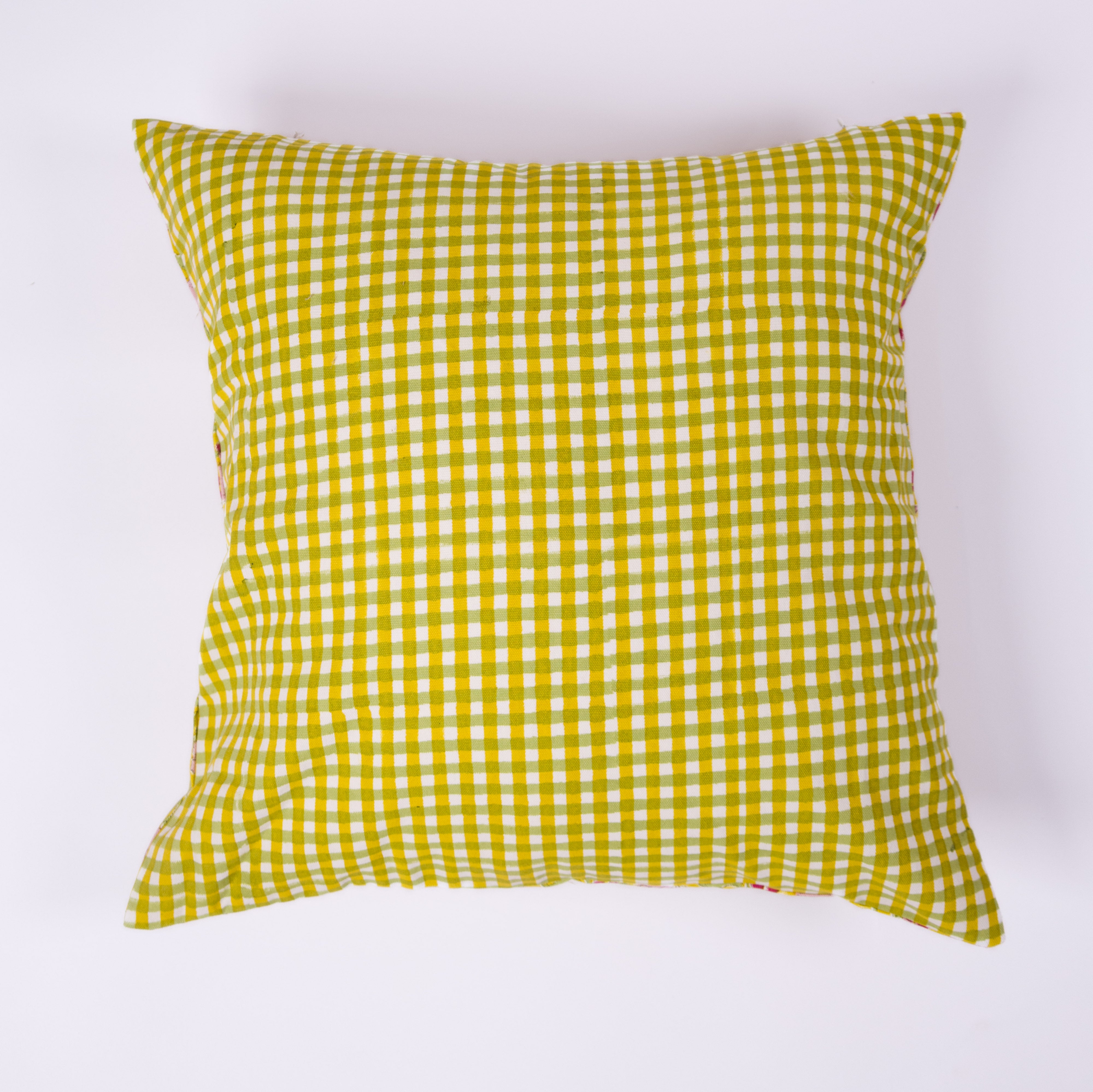 Jasmine - Hand Block-Printed Cotton Pillowcase