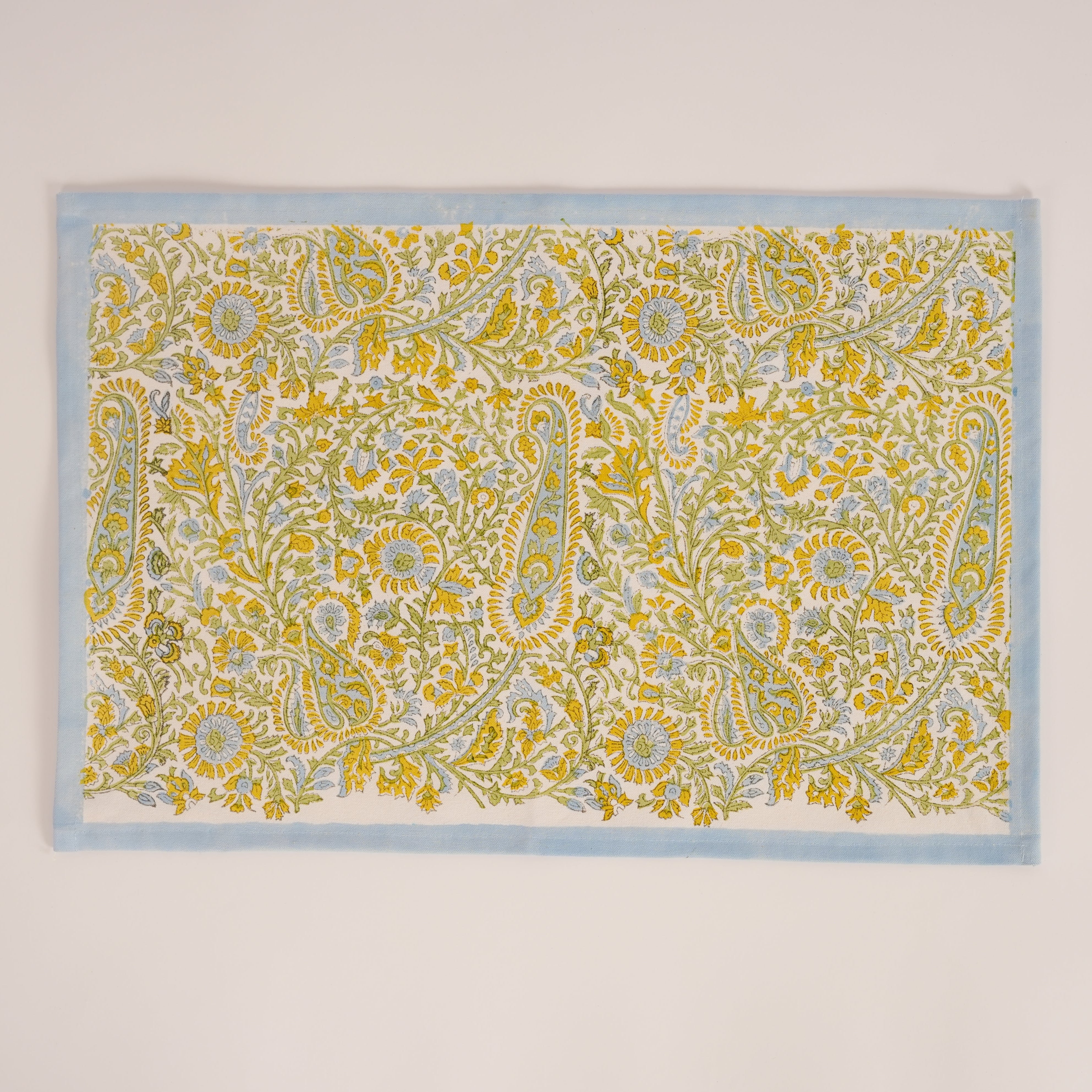 Kairi - Hand Block-Printed Cotton Placemats Set of 4