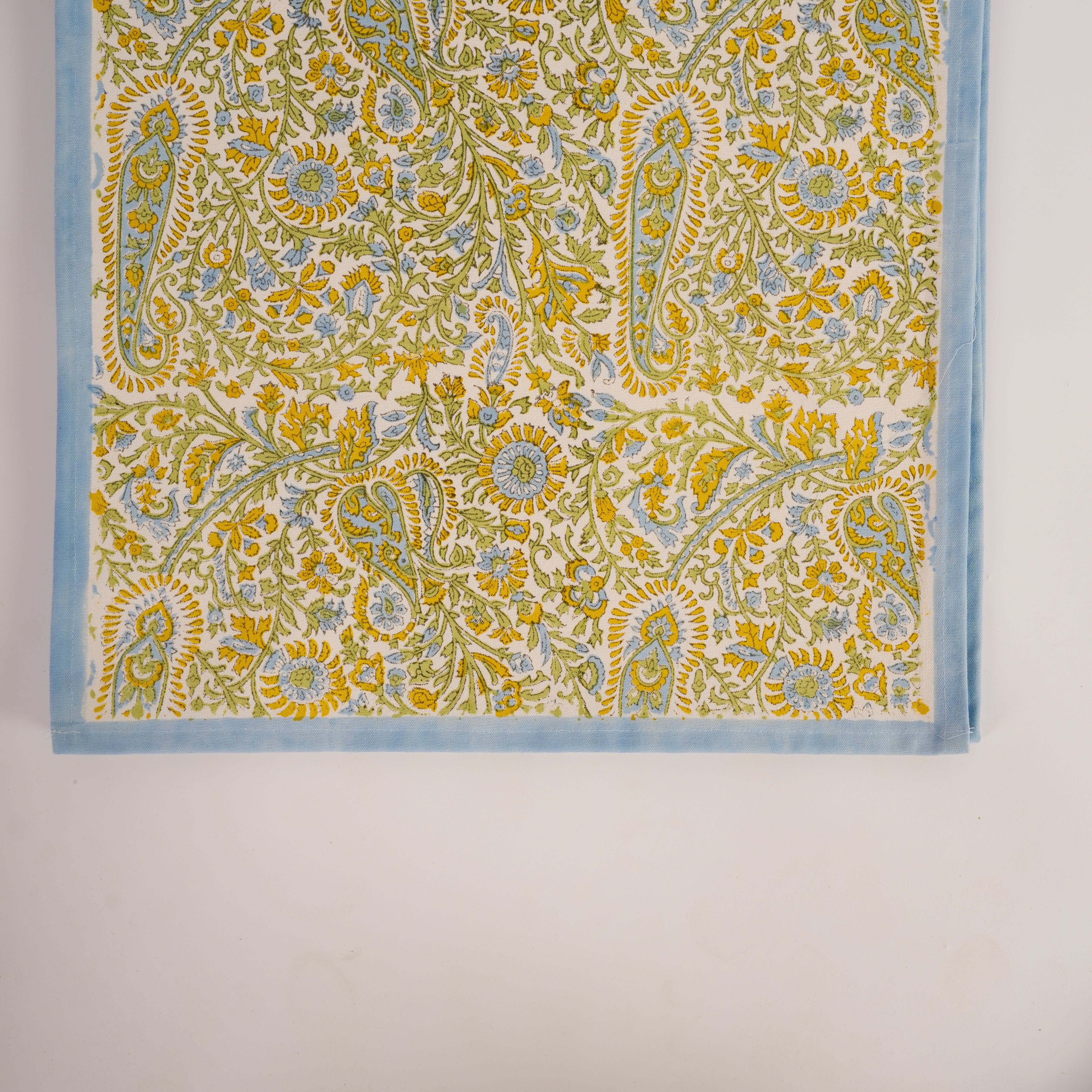 Kairi - Hand Block-Printed Cotton Table Runner
