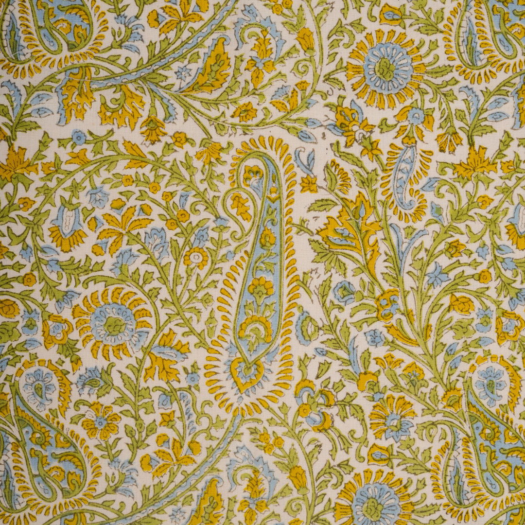 Kairi - Hand Block-Printed Cotton Table Runner