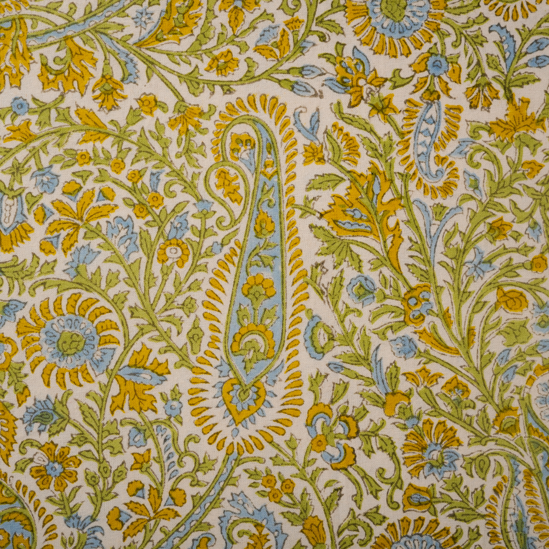 Kairi - Hand Block-Printed Cotton Table Runner