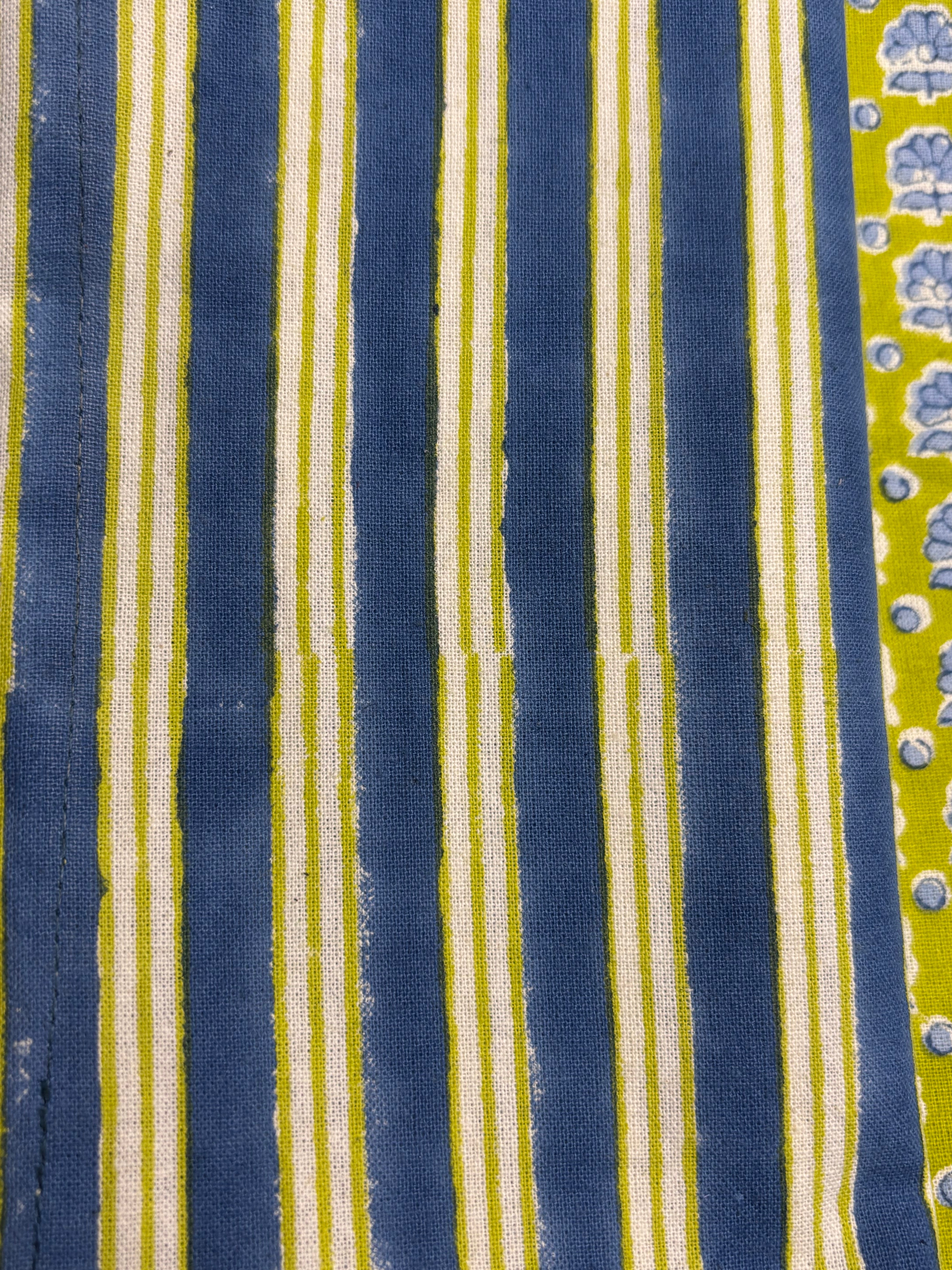 Holiday Gift Set – Hand Block Printed Table Cloth & 6 Napkins (Under $150)